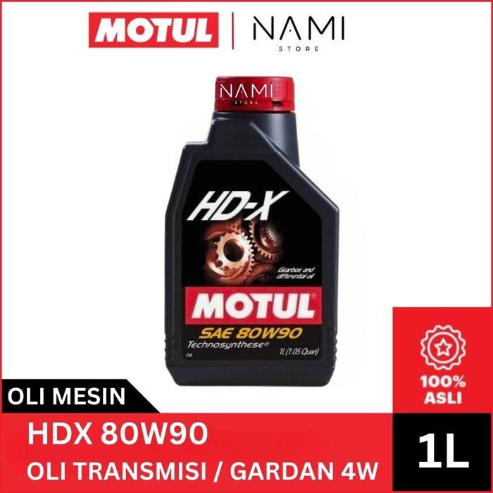 *MOTUL HDX (1L)* Oli Transmisi / Gardan Mobil Manual - Original