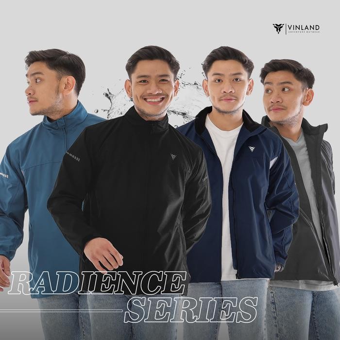 Jaket Motor Harian Simple Radiance VINLAND Anti Air