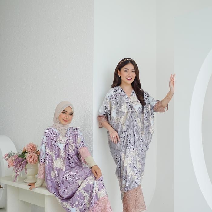 k4un- Missnomi - Alhena Kaftan Brokat / Kaftan Premium / Baju Wanita / Kaftan Couple Motif