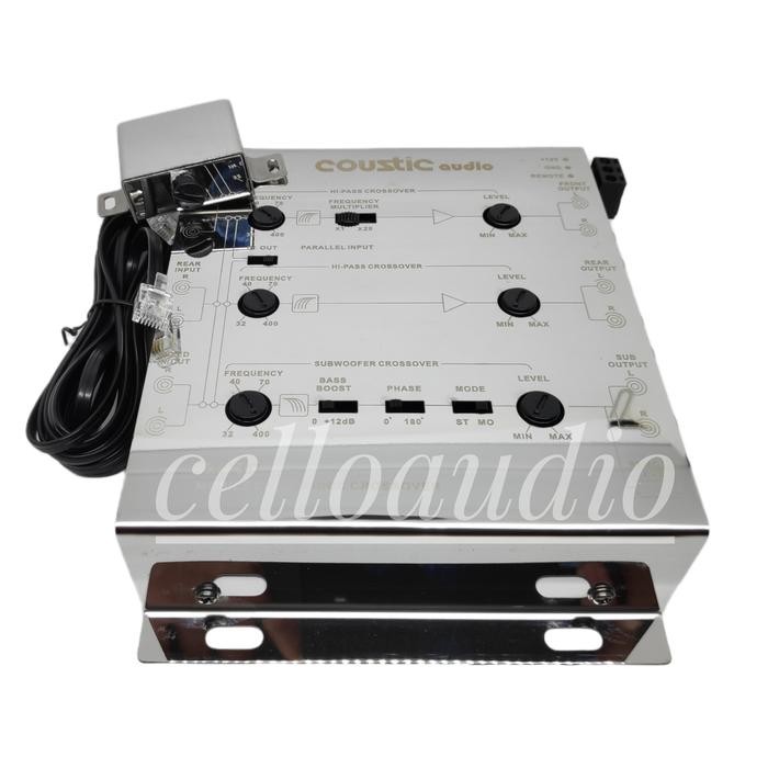 READY Crossover Aktif Coustic XM-3C 2/3 Way Crossover Audio Mobil XM 3C G00D QU4LITY