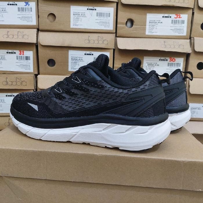 STOK TERBATAS  SEPATU ASTEC KONGO RUNNING DEWASA - BLACK TERJANGKAU