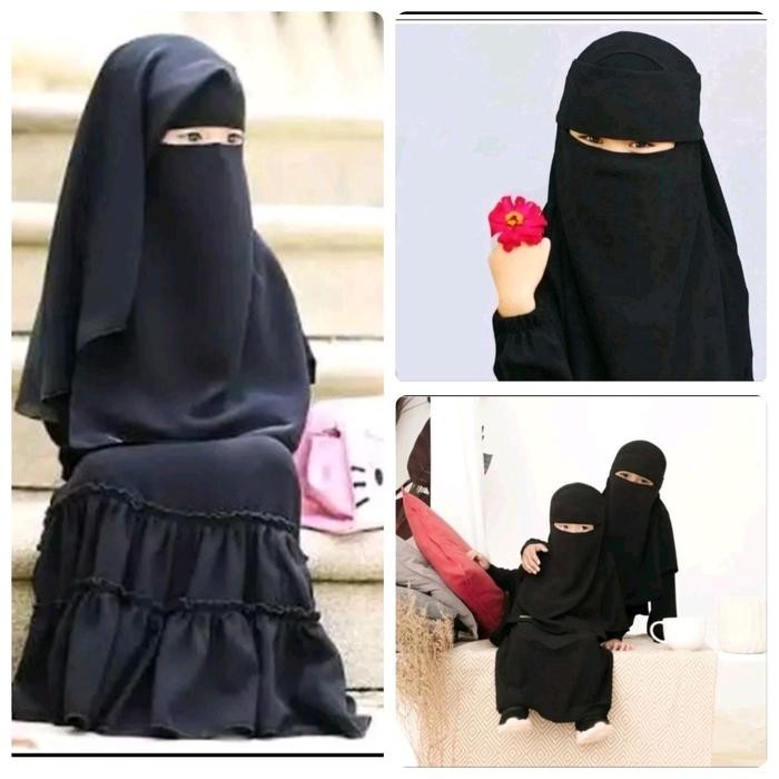 BigSal3%- Niqob/Cadar Anak Poni, Bandana, Yaman Shifon Silky