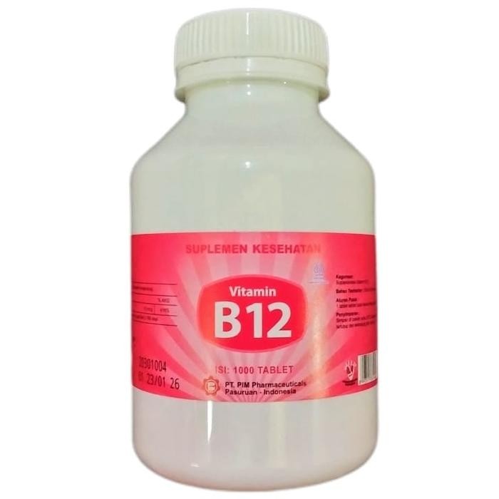 qja4- Vitamin B12 Tablet 10Mcg - Pim Suplementasi Vitamin B12