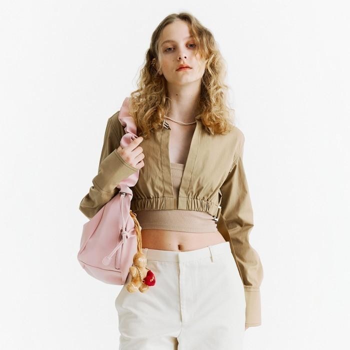 STOK TERBATAS  CARLYN BABE BAG MEDIUM - MATTE BLACK TERJANGKAU