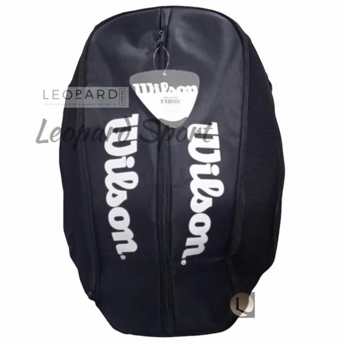 Tas Raket Tenis Wilson Pro Tour WRZ 842798/Tas punggung Wilson Bacpack New
