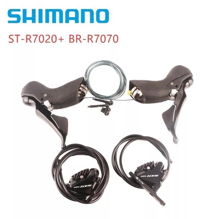 Brifter shifter shimano 105 R7020 + brake caliper R7070