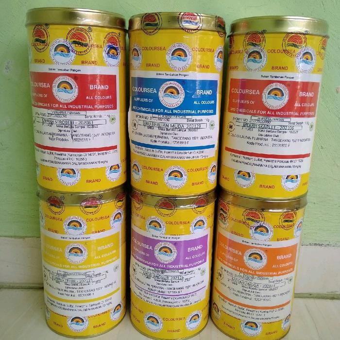 Pewarna Makanan Merek Coloursea