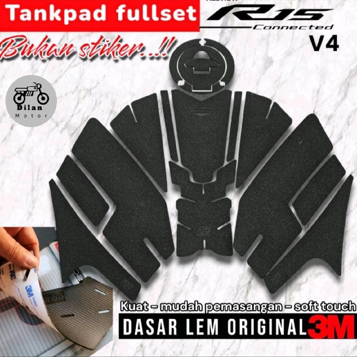 Tankpad R15 V4 Carbon Pattern Stiker R15 V4