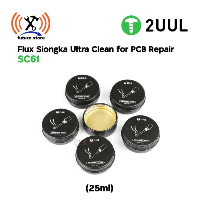 702s- 2Uul Sc61 Flux Siongka / Soldering Rosin Ultra Clean Original