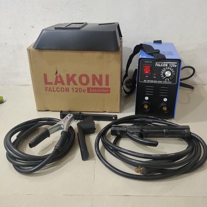 702s- Lakoni Falcon 120E 120 E Alat Mesin Travo Las Inverter Listrik 900Watt