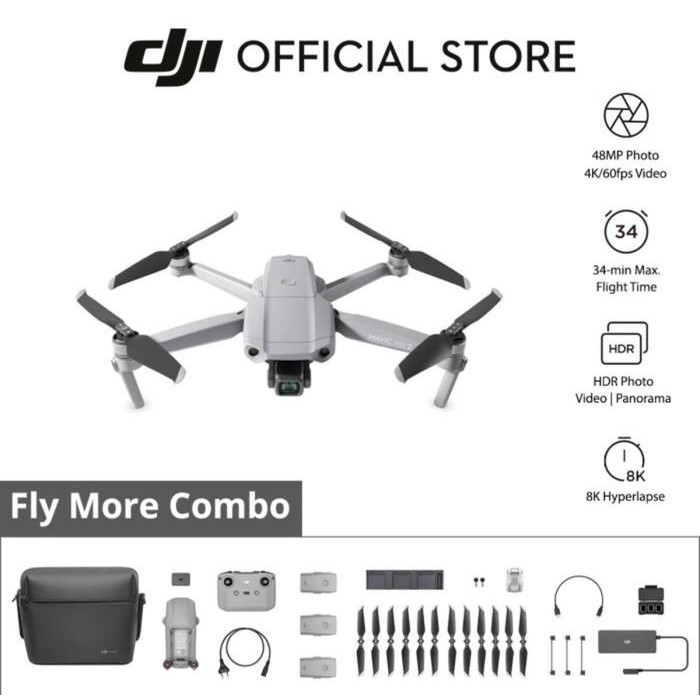Dji Mavic Air 2 Fly More Combo Pasti Promo