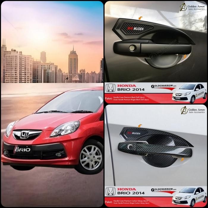 PAKET Brio 2014 Up to 2017 Cover Handle + Outer Handle Premium Mugen