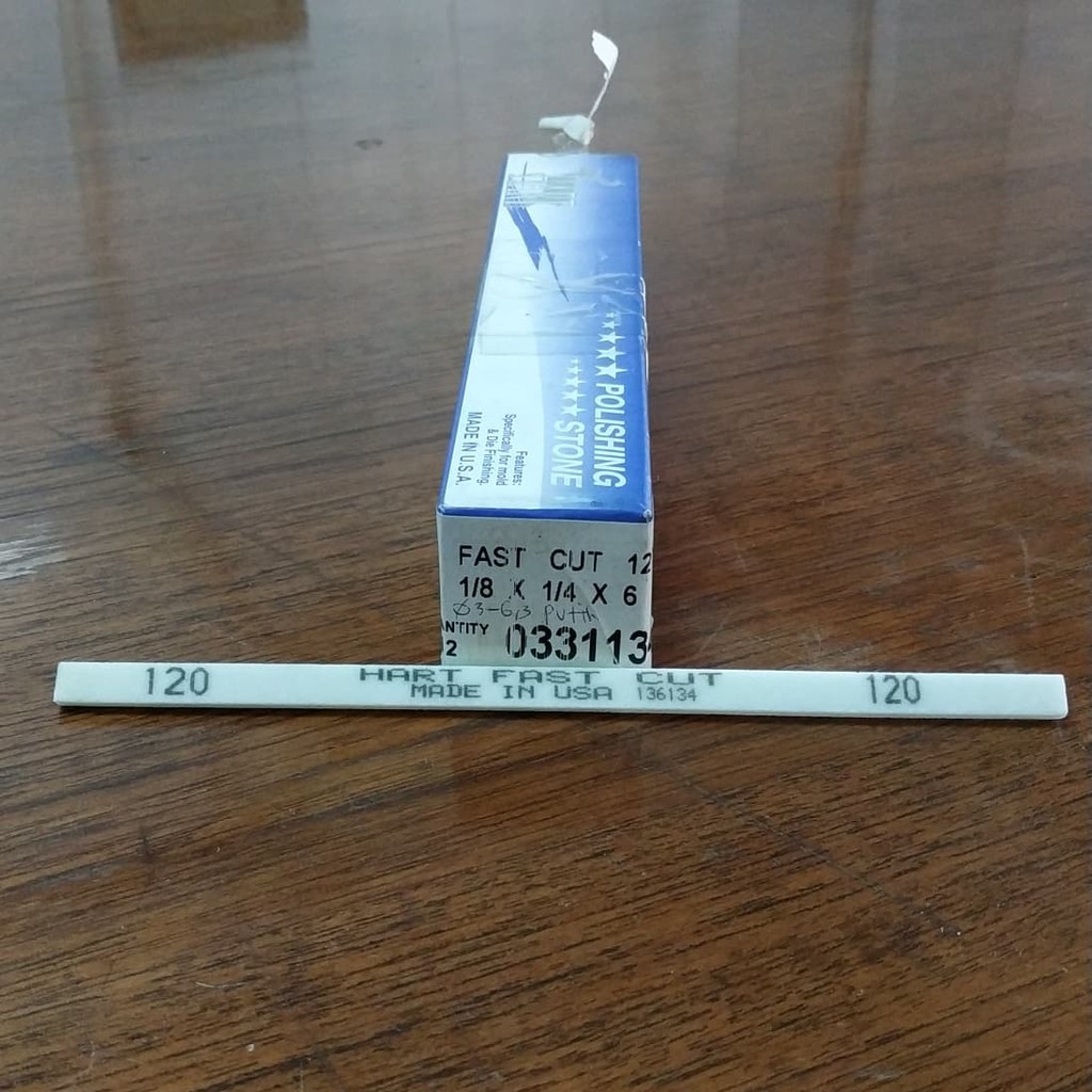 Batu Poles batu gosok Grade 120 Putih