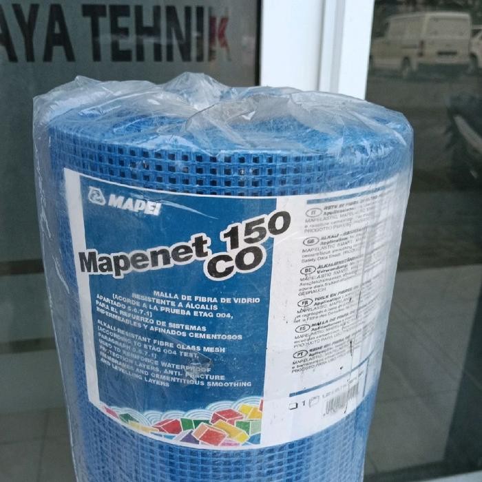 MAPENET 150 NET MEREK MAPEI NET BUAT PENGUAT WATERPROOFING
