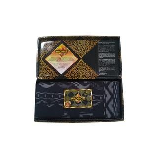 Wadimor Sarung Tenun Bali Khusus Hitam Dewasa Motif Muslim Batik Santri Katun Pekalongan Kain Putih