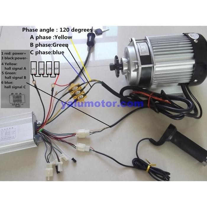 MOTOR LISTRIK BLDC 750W 48V DINAMO LISTRIK 750W ATV GOKART JEEP 600KG