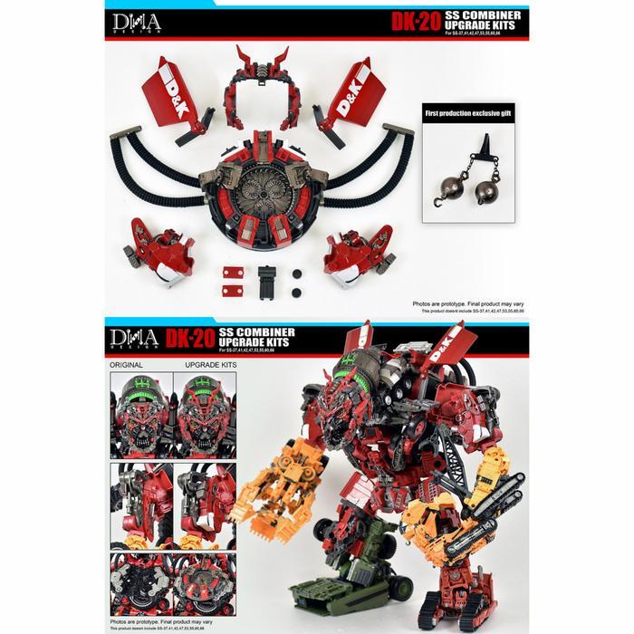HOT SALE DNA DESIGN - DK-20 DEVASTATOR UPGRADE KIT TERMURAH