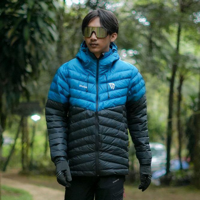 JAKET GUNUNG DOAUMI KYOTO PUFFER GELEMBUNG MICROFIBER SYNTHETIC DOWN JAKET .