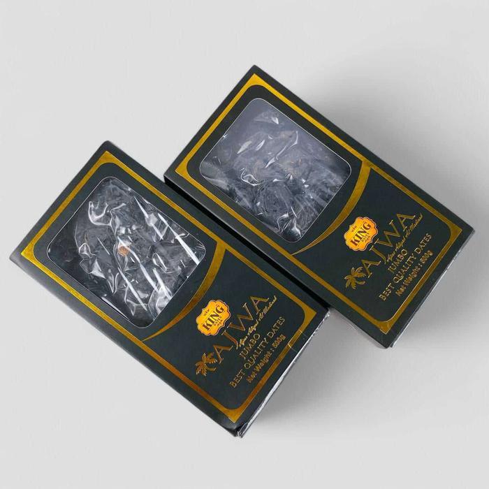Kurma Ajwa Jumbo 500gr - King Dates Ajwa Jumbo - Kurma Ajwa Syifa