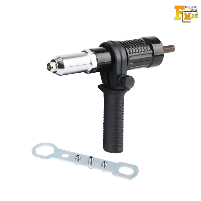NEW Tang Ripet Bor Listrik Adapter Tang Rivet Adaptor Rivet Gun