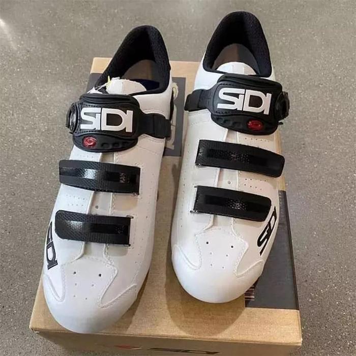 Sidi Alba 2 Road Shoes White - Sepatu Cleat Sidi Sepeda Road Bike
