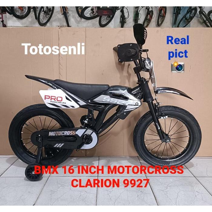 sepeda anak laki laki bmx 16 inch clarion 9927 sepeda anak motorcross