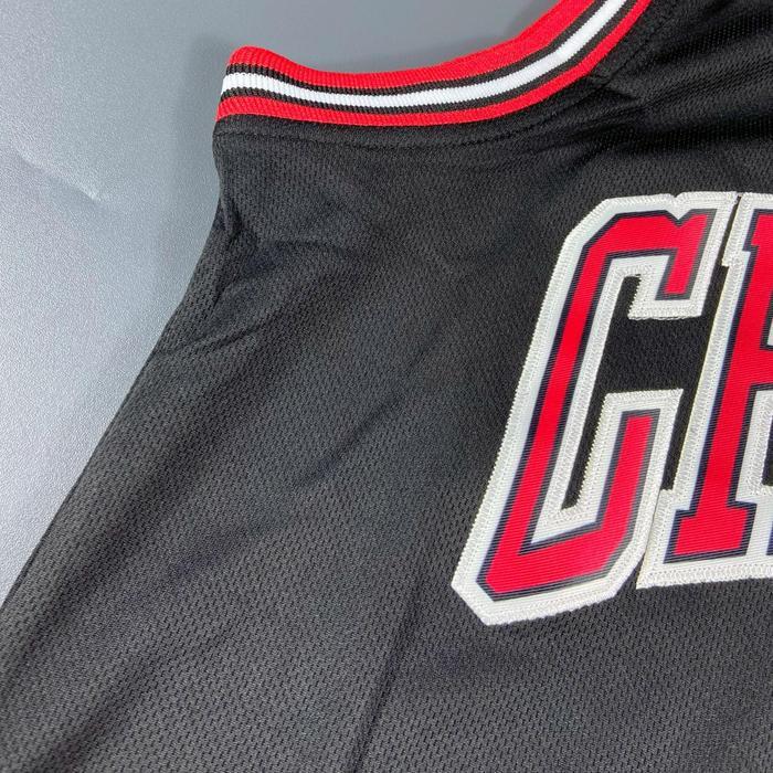BORDIR Baju Jersey Basket Rose Chicago Hitam Basketball Jersey