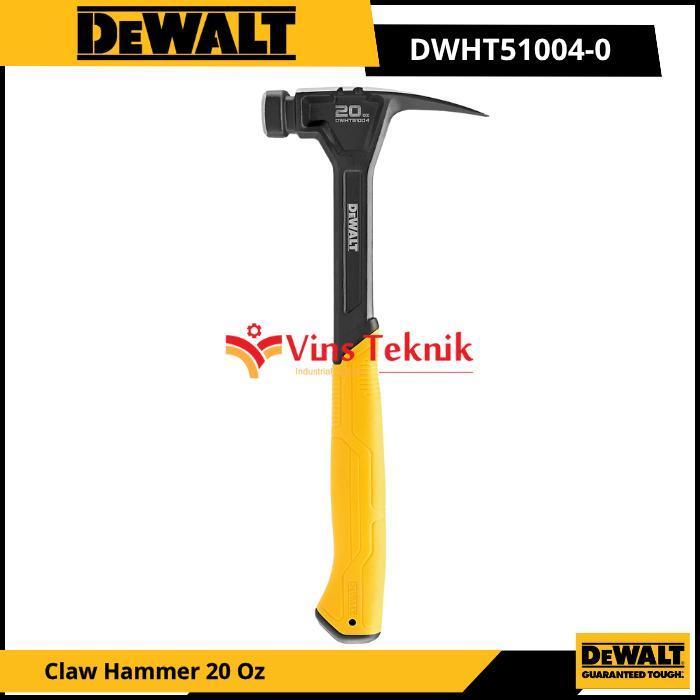 DEWALT DWHT51004-0 Palu Kambing Claw Hammer 20 Oz