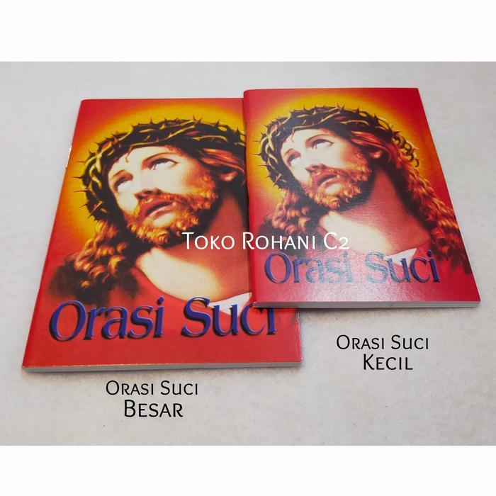 Buku Orasi Suci 10cm - Buku Rohani