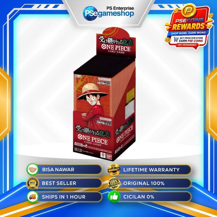 PROMO One Piece TCG OP13 OP-13 Booster Box Carrying On His Will / Booster Box OP13 Inherited Will