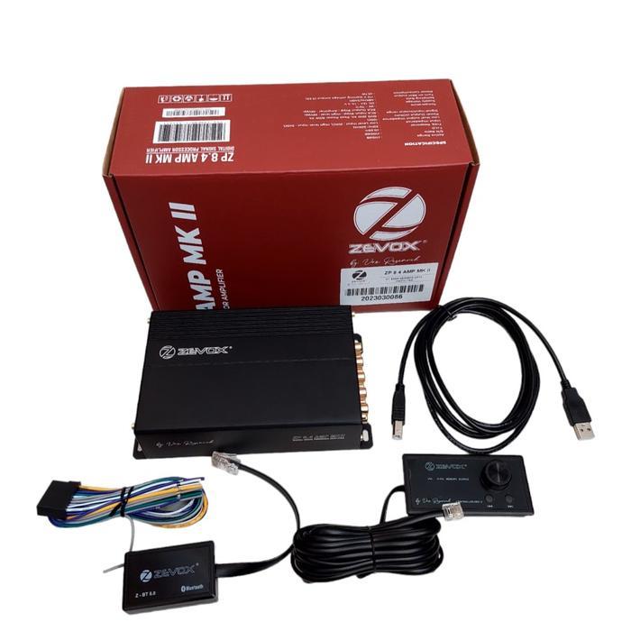 Processor DSP Zevox ZP 8.4 AMP By Vox + Modul Bluetooth + Controller