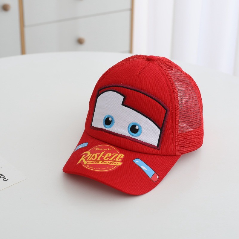 Lightning McQueen baseball cap with high-quality print suitable for men women and students versatile