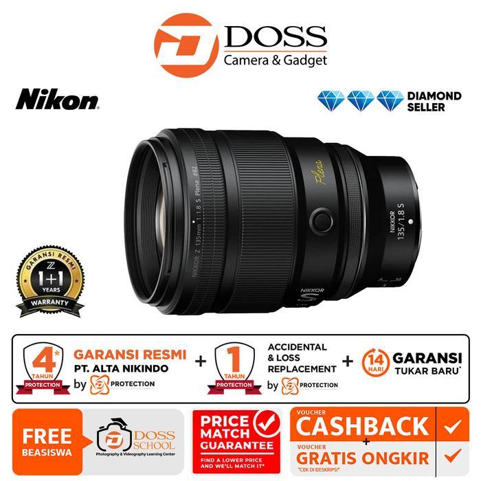 Nikon Z 135mm f1.8 S Plena Lens Nikkor Z 135 mm f/1.8