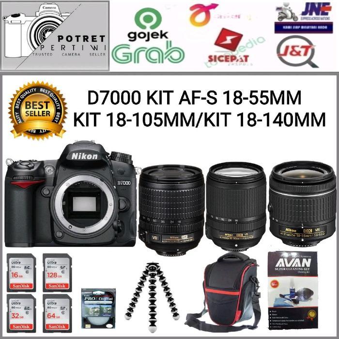 NIKON D7000 KIT 18-55MM / KAMERA NIKON D7000 KIT 18-105MM / NIKON D 7000 BODY ONLY / NIKON D7000 KIT