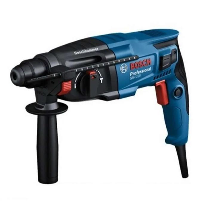 Rotary Hammer Dengan SDS Plus Bosch Bor Bobok Beton GBH 220
