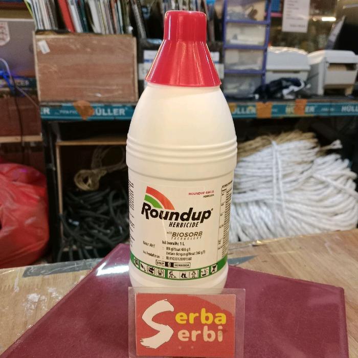 (1LITER ROUNDUP) Cairan pengendali pembasmi gulma rumput liar