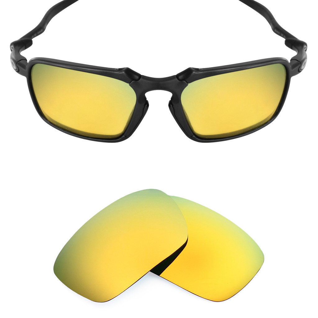 ezoptix123 Polarized / Non-Polarized Lenses Replacement for Oakley Badman OO6020 Sunglass