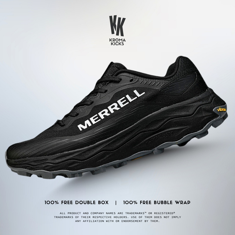Merrel Agility Peak 6 Trail Running Shoes Black J00003309 (Size 39-45)