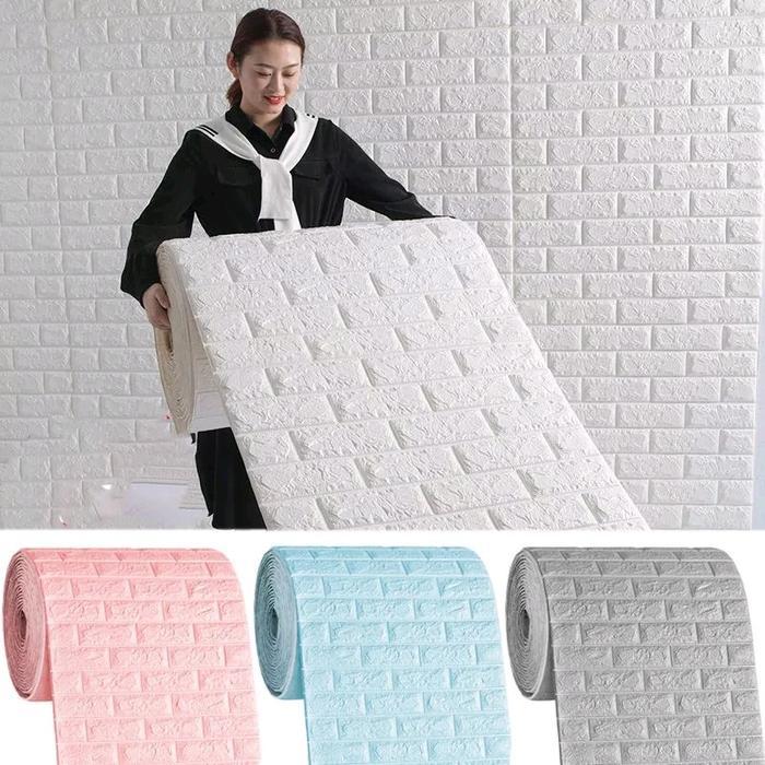 Wallpaper 3D Foam Bata Roll