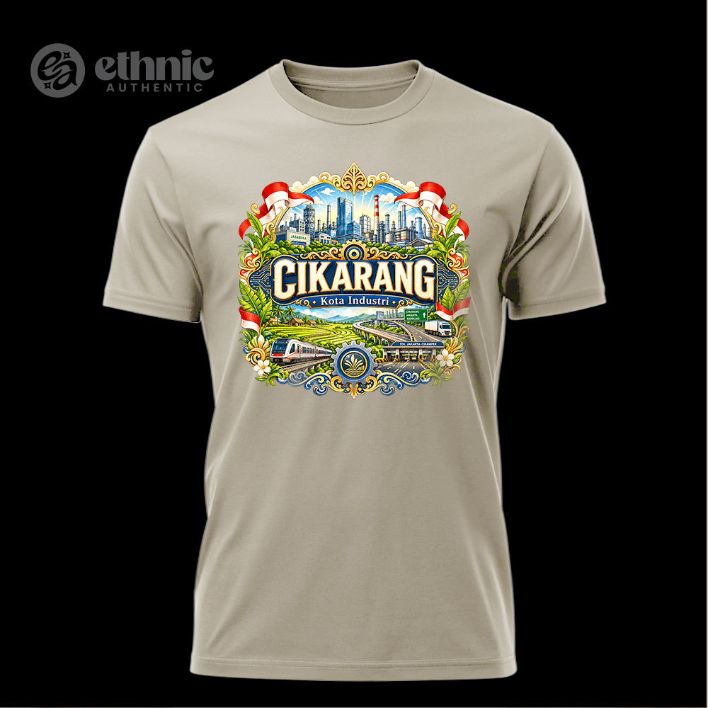 Kaos Cikarang Ornamen - Ethnic Authentic - CKRGORN