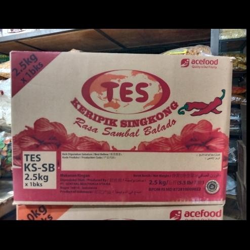 

TES KERIPIK SINGKONG BALADO