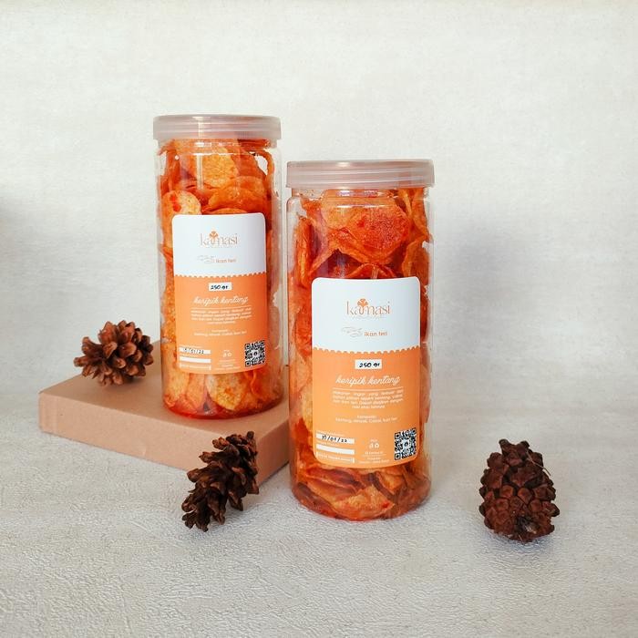 

KREE.UK - TERI (KERIPIK KENTANG BALADO) - KEMASAN TOPLES