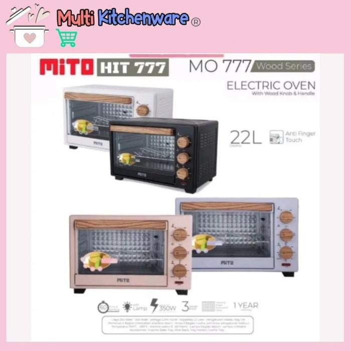 Oven Mito Mo 777 Hit Oven 22L - Oven Listrik Mo 777