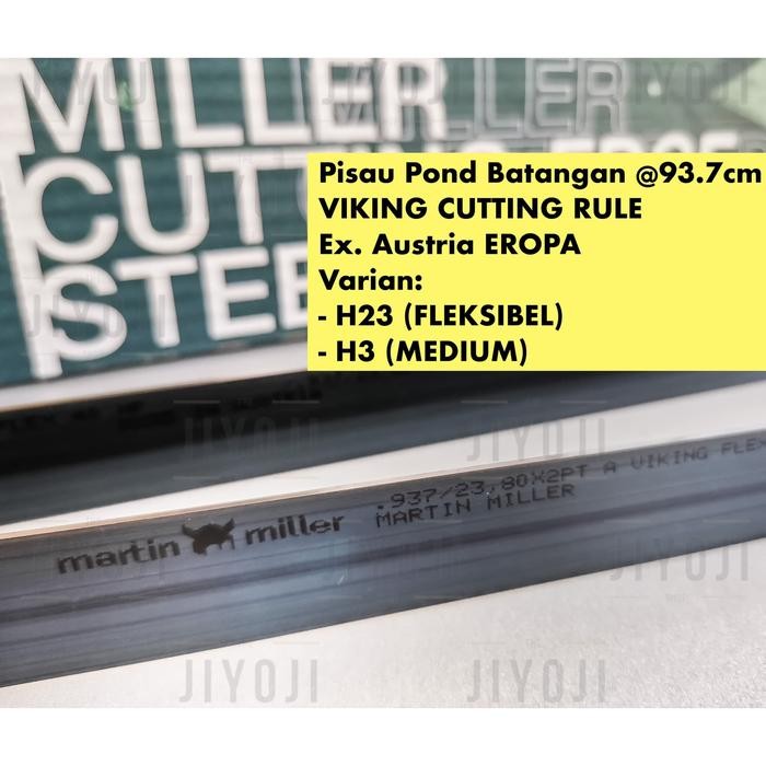 

TERLARIS Pisau Pond VIKING CUTTING RULE Martin Miller ex Austria ngan READY STOCK