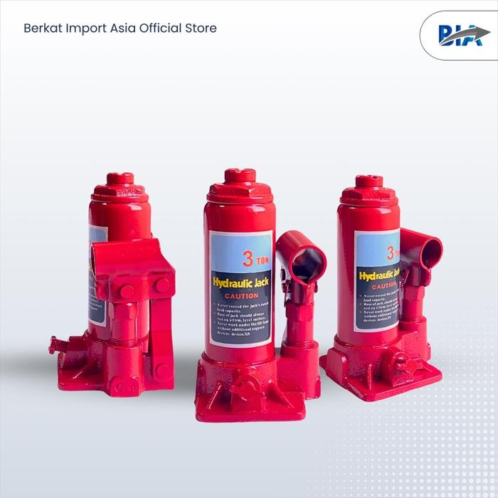 DONGKRAK BOTOL 3 TON HYDRAULIC JACK UNTUK MOBIL KECIL