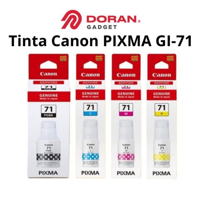 

Bisa E-Faktur! Canon Ink Bottles Gi-71 - Original