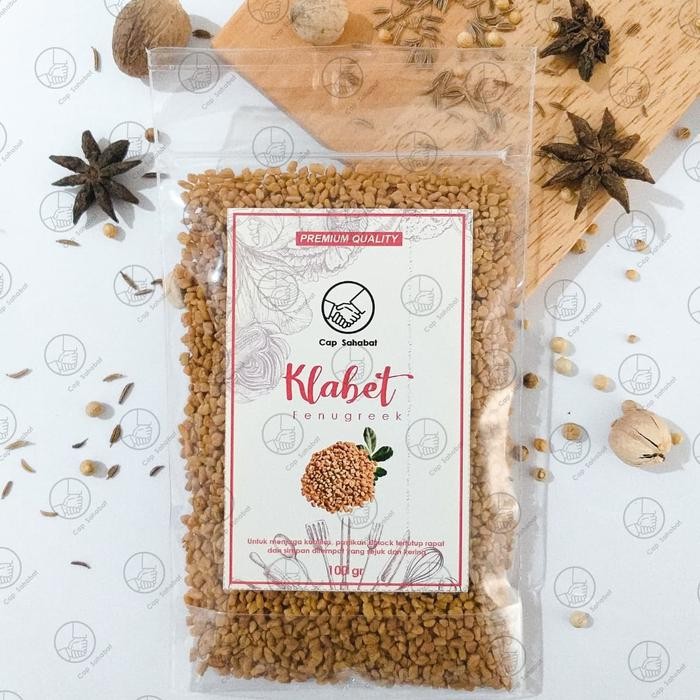 

Premium 100gr Klabet / Fenugreek 100% PREMIUM