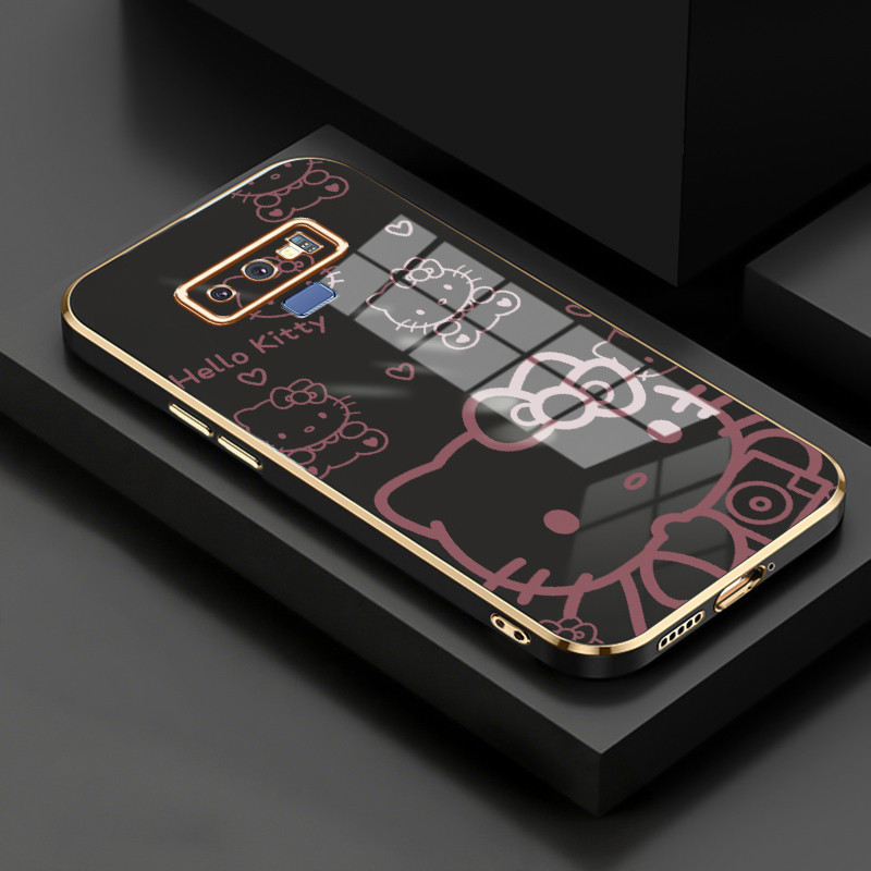 Casing Untuk Samsung Galaxy Note 9 Note 8 Case Casing Mengambil foto kucing silikon tahan HP Softcas