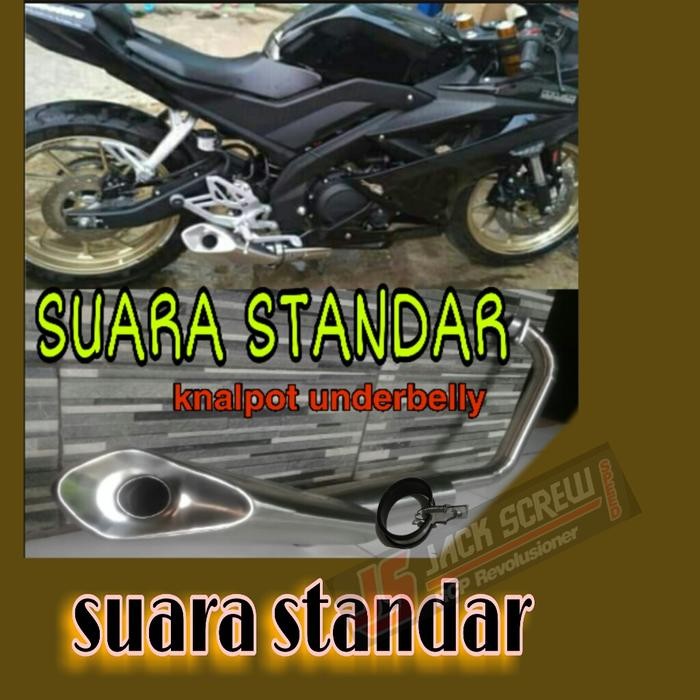 SIAPKIRIM Knalpot Racing kolong suara standar son vixion cbr dll READY STOCK