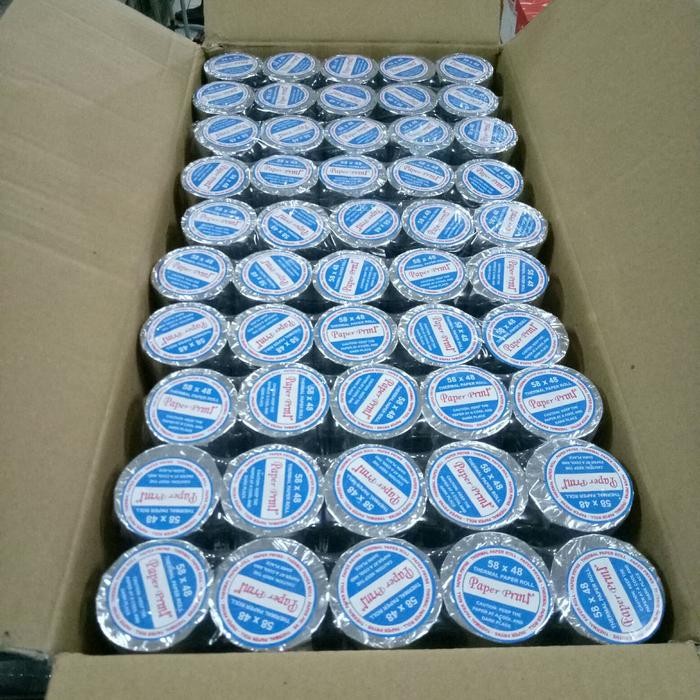 

Pilihan- Kertas Struk Kasir / Cash Register Thermal Paper Roll 58 X 48 Mm